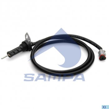 1 279 р. Датчик износа тормозных колодок RENAULT Premium VOLVO FL задний правый L=5200мм SAMPA SAMPA 079.251  с доставкой в г. Пермь. Увеличить фотографию 1