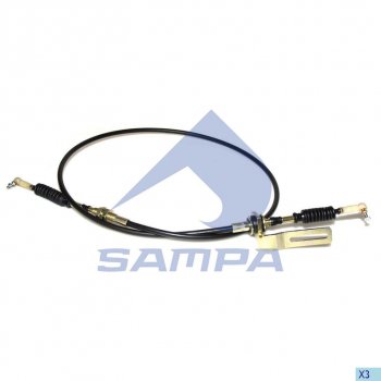 2 799 р. Трос акселератора L=1730мм RENAULT Premium SAMPA SAMPA 079.330  с доставкой в г. Пермь. Увеличить фотографию 1