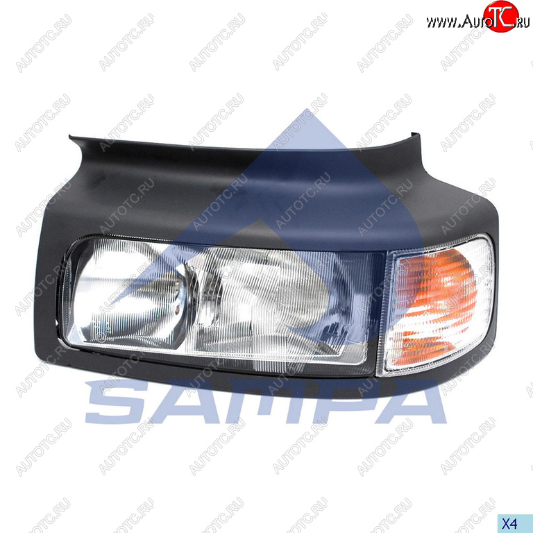 7 699 р. Фара RENAULT Premium левая SAMPA SAMPA 079.416  с доставкой в г. Пермь