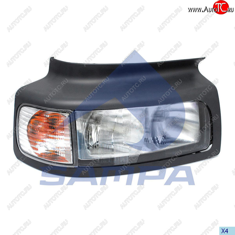 8 549 р. Фара RENAULT Premium правая SAMPA SAMPA 079.417  с доставкой в г. Пермь