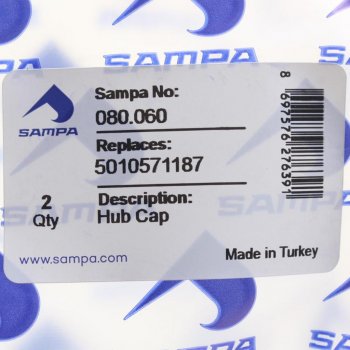 194 р. Крышка RENAULT Premium ступицы SAMPA SAMPA 080.060  с доставкой в г. Пермь. Увеличить фотографию 2
