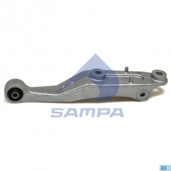 1 239 р. Кронштейн RENAULT Premium подвески кабины правый SAMPA SAMPA 080.406 SAMPA 080.406  с доставкой в г. Пермь. Увеличить фотографию 1
