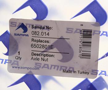 469 р. Гайка TRAILOR ступицы левая (M60x2) SAMPA SAMPA 082.014  с доставкой в г. Пермь. Увеличить фотографию 3