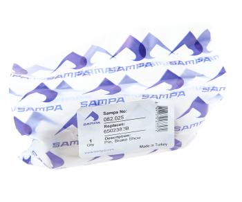 299 р. Палец TRAILOR колодки тормозной (31.7x88мм) SAMPA SAMPA 082.025  с доставкой в г. Пермь. Увеличить фотографию 2