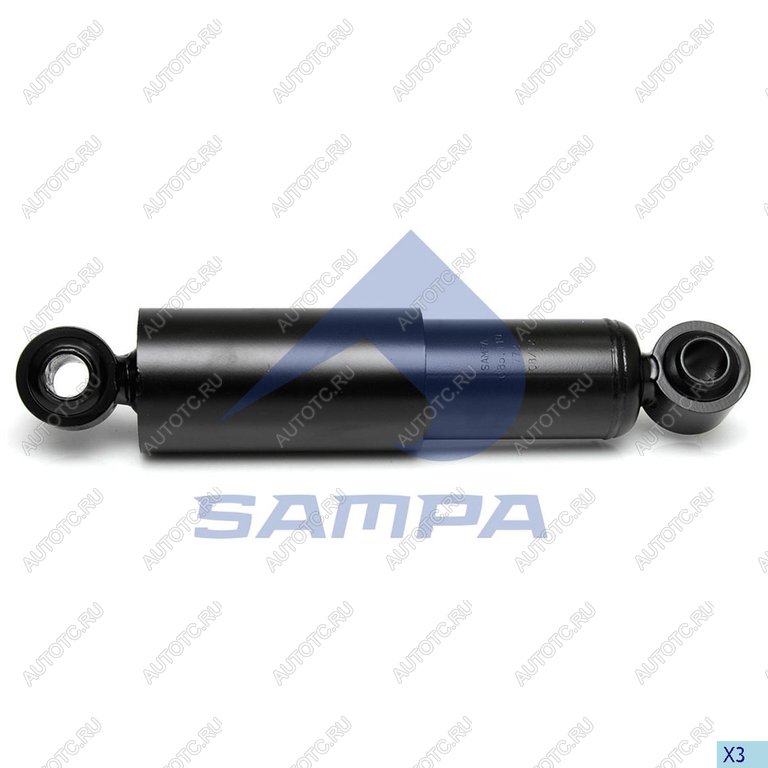 3 499 р. Амортизатор MERITOR полуприцепа (300432, 24x55, 24x55 OO) SAMPA SAMPA 085.110-01  с доставкой в г. Пермь