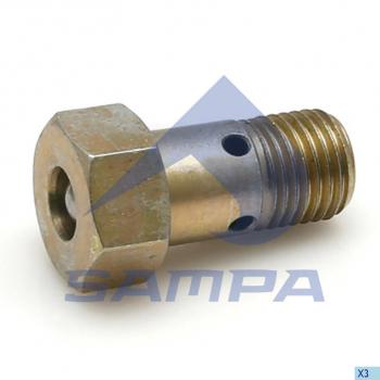 499 р. Клапан топливный ТНВД (M14х1.5)(2.0-2.5bar) MAN MERCEDES SCANIA VOLVO SAMPA SAMPA 092.339  с доставкой в г. Пермь. Увеличить фотографию 4