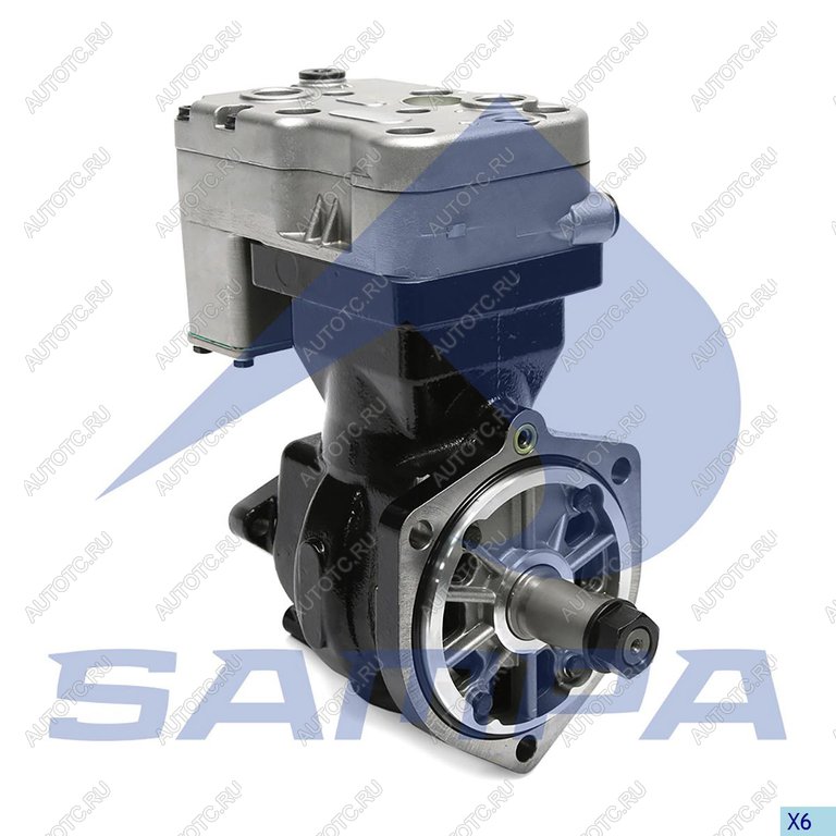 35 999 р. Компрессор IVECO Stralis (1 цилиндровый) SAMPA SAMPA 093.434  с доставкой в г. Пермь