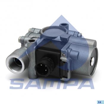 5 899 р. Модулятор DAF IVECO SCANIA VOLVO АБС электрическое соединение байонет SAMPA SAMPA 094.077  с доставкой в г. Пермь. Увеличить фотографию 1