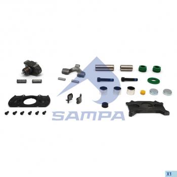 12 449 р. Ремкомплект суппорта WABCO MAX22 левый (полный) SAMPA SAMPA 094.915  с доставкой в г. Пермь. Увеличить фотографию 1
