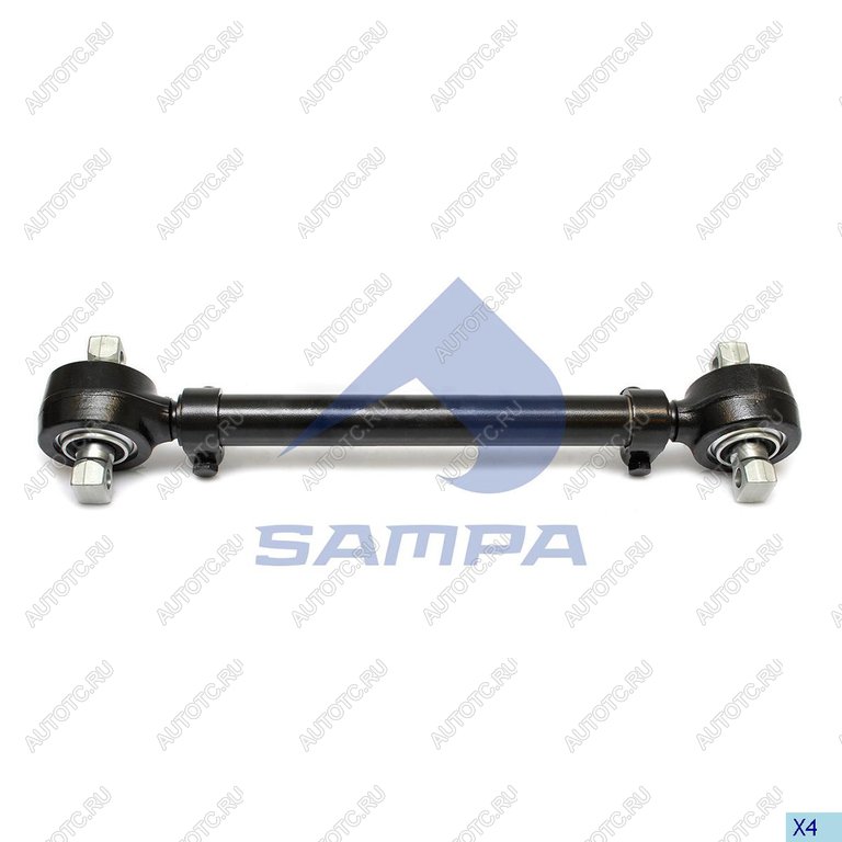8 299 р. Тяга реактивная SCANIA 3,4 series задняя SAMPA SAMPA 095.346  с доставкой в г. Пермь