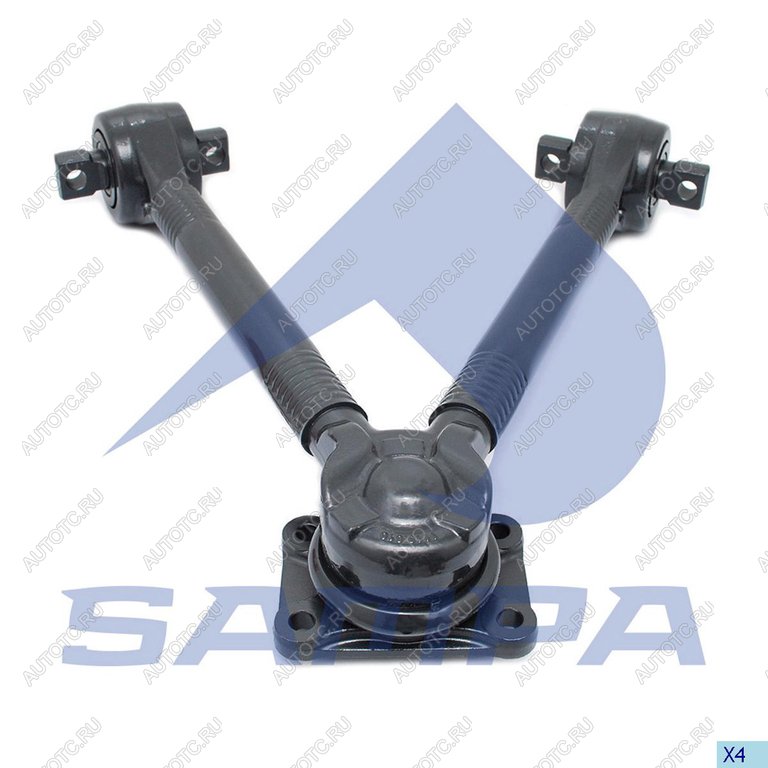 25 949 р. Штанга реактивная VOLVO V-образная (L=651х165х25) SAMPA SAMPA 095.368  с доставкой в г. Пермь