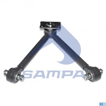 16 999 р. Тяга реактивная VOLVO FH12 задняя (V-образная) SAMPA SAMPA 095.392  с доставкой в г. Пермь. Увеличить фотографию 1
