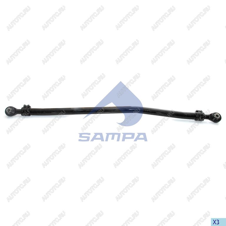 15 749 р. Тяга стабилизатора MERCEDES Actros L=1815 (с изгибом) SAMPA SAMPA 095.414  с доставкой в г. Пермь