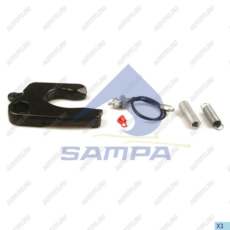 2 569 р. Ремкомплект седельного устройства (захват) SAMPA SAMPA 095.538  с доставкой в г. Пермь