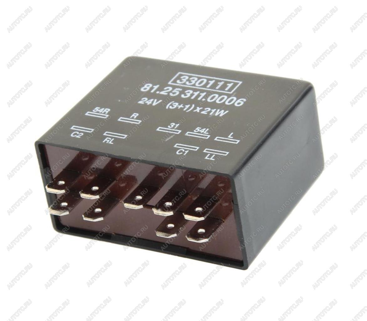 469 р. Реле поворота MAN M,F90,L,M,F2000 (9 контактов) SAMPA SAMPA 022.214  с доставкой в г. Пермь