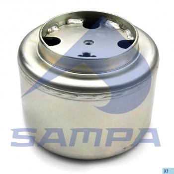 3 989 р. Стакан MAN пневморессоры стальной (1884N) SAMPA SAMPA 022.319  с доставкой в г. Пермь. Увеличить фотографию 1