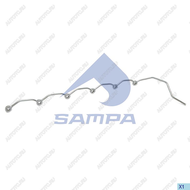4 199 р. Трубка MAN системы охлаждения (отводная к расширительному бачку) SAMPA SAMPA 023.056  с доставкой в г. Пермь