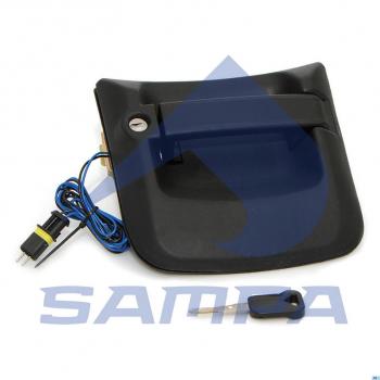 3 099 р. Ручка MAN TGA,TGS,TGX двери левой наружная (с выключателем) SAMPA SAMPA 023.2151  с доставкой в г. Пермь. Увеличить фотографию 1