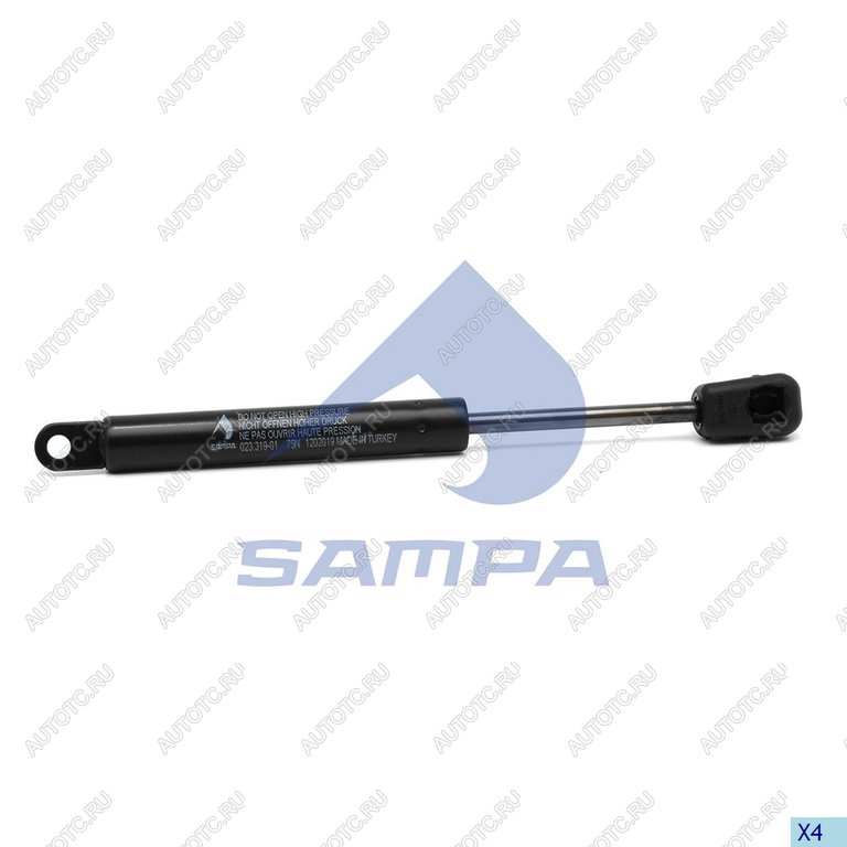 379 р. Амортизатор MAN TGA,TGS,TGX газовый люка кабины SAMPA SAMPA 023.319-01  с доставкой в г. Пермь
