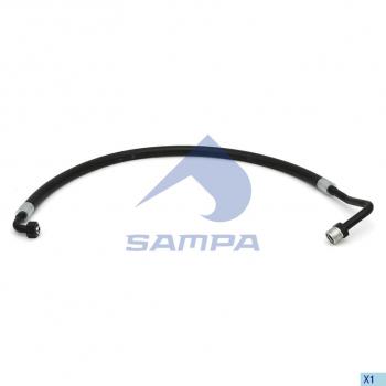 7 449 р. Шланг MAN TGA,TGS подачи охлаждающей жидкости SAMPA SAMPA 024.065  с доставкой в г. Пермь. Увеличить фотографию 1