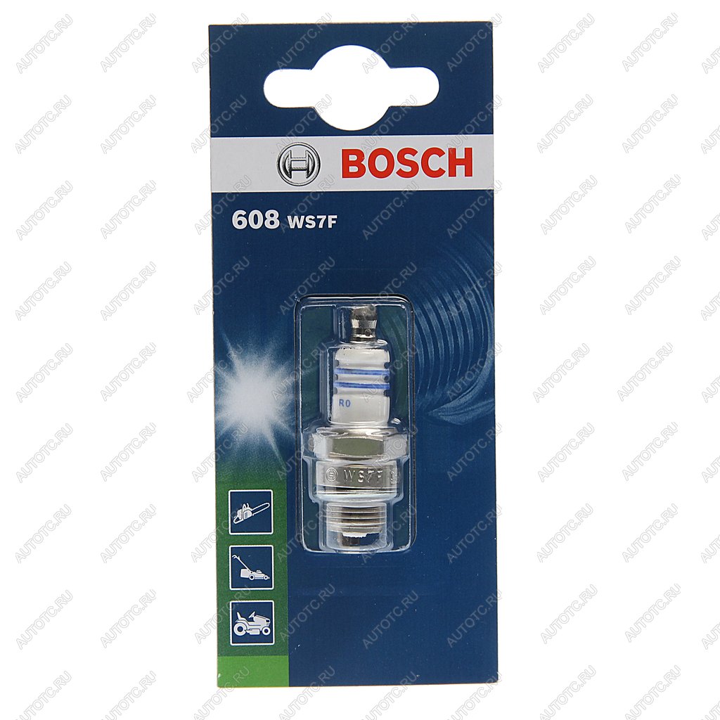 379 р. Свеча зажигания WS7F (0.6) (газонокосилка,бензопила) BOSCH BOSCH 0241236834  с доставкой в г. Пермь
