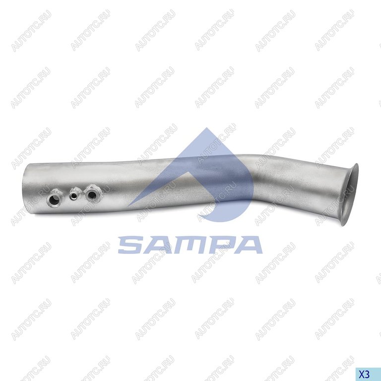 8 349 р. Труба приемная глушителя MAN SAMPA SAMPA 024.125  с доставкой в г. Пермь