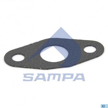 135 р. Прокладка MAN дв.D2066 турбокомпрессора на подачу масла SAMPA SAMPA 024.214  с доставкой в г. Пермь. Увеличить фотографию 1