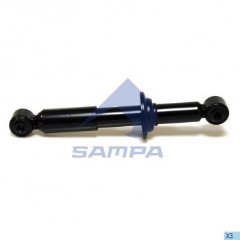 2 169 р. Амортизатор VOLVO FH12,FH16 кабины задний (345400 14х45 14х45 ОО) SAMPA SAMPA 030.310-01  с доставкой в г. Пермь. Увеличить фотографию 1