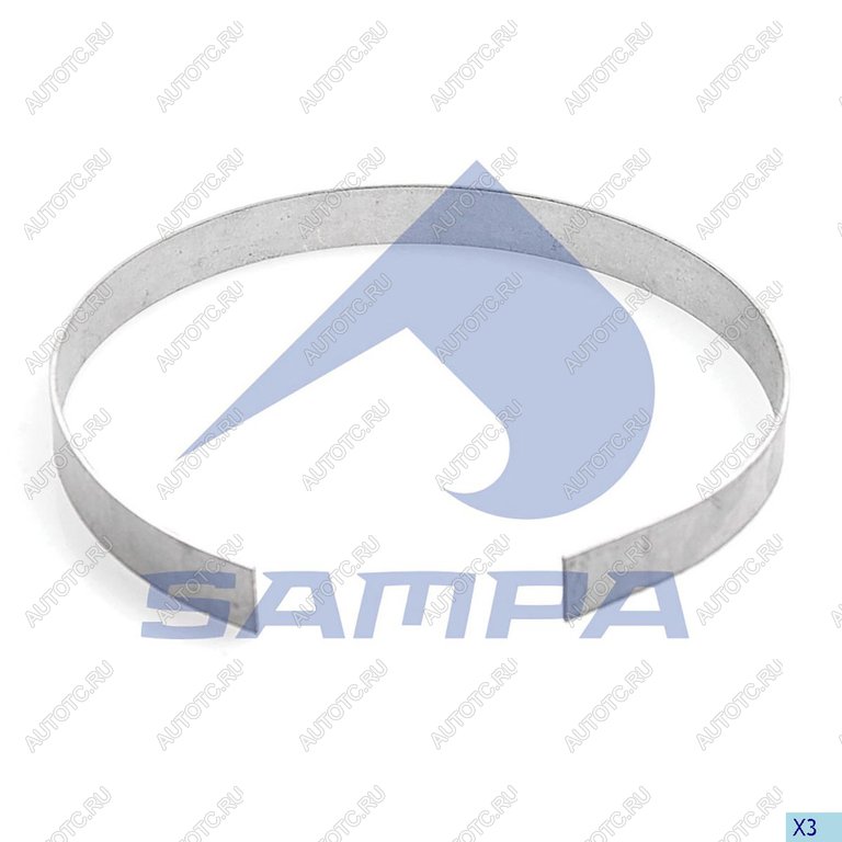 172 р. Хомут глушителя VOLVO FH12,16 (уплотнит кольцо трубы турбины) SAMPA SAMPA 031.149  с доставкой в г. Пермь