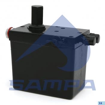 8 199 р. Насос VOLVO подъема кабины SAMPA SAMPA 031.169  с доставкой в г. Пермь. Увеличить фотографию 1