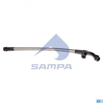 1 599 р. Шланг VOLVO компрессора (армированный) SAMPA SAMPA 031.222  с доставкой в г. Пермь. Увеличить фотографию 1