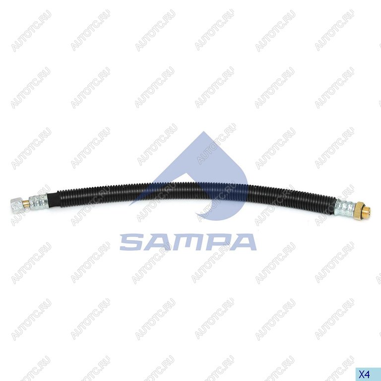 1 449 р. Шланг VOLVO FH,F12 сервоцилиндра сцепления SAMPA SAMPA 031.342  с доставкой в г. Пермь