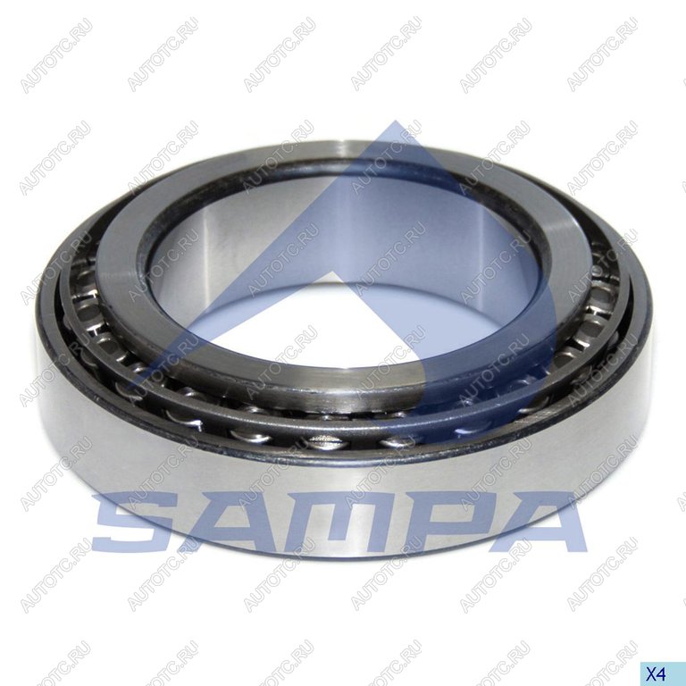 2 869 р. Подшипник ступицы VOLVO FL6 задней SAMPA SAMPA 031.356  с доставкой в г. Пермь