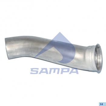 3 599 р. Труба приемная глушителя VOLVO FH SAMPA SAMPA 031.373  с доставкой в г. Пермь. Увеличить фотографию 1