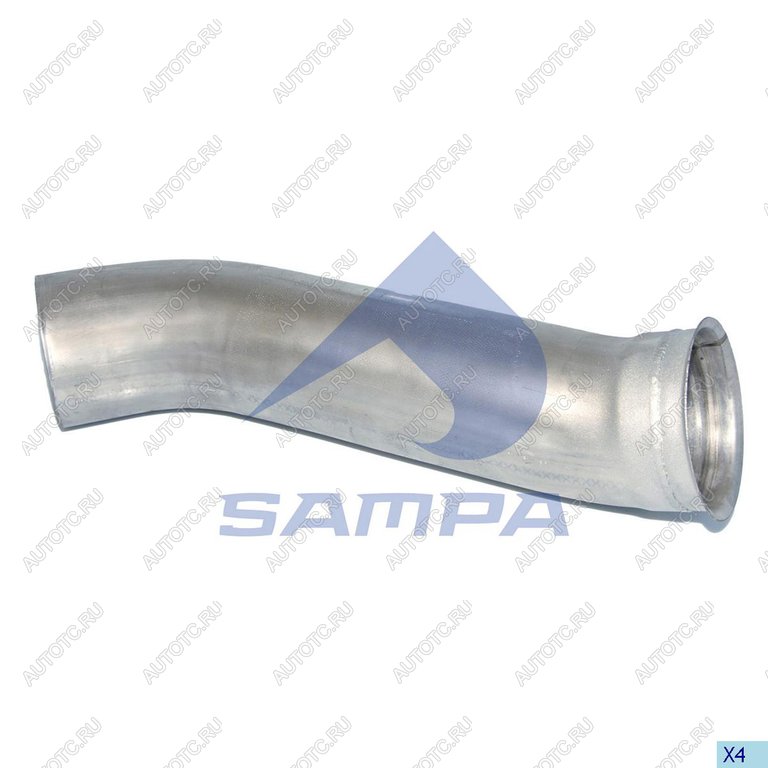 3 599 р. Труба приемная глушителя VOLVO FH SAMPA SAMPA 031.373  с доставкой в г. Пермь