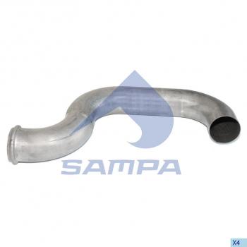 5 249 р. Труба выхлопная глушителя VOLVO FH SAMPA SAMPA 031.380  с доставкой в г. Пермь. Увеличить фотографию 1