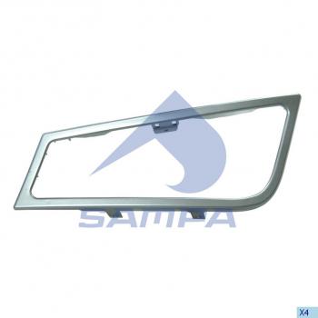 329 р. Рамка VOLVO фары левой SAMPA SAMPA 032.223  с доставкой в г. Пермь. Увеличить фотографию 1