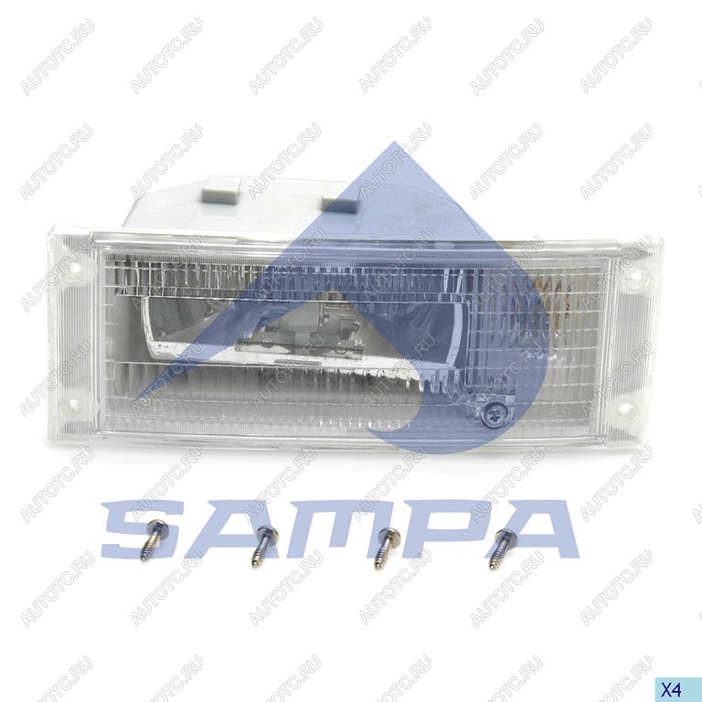 2 999 р. Фара противотуманная VOLVO FH16,FM12 левая SAMPA SAMPA 032.238  с доставкой в г. Пермь