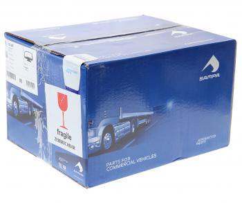 1 249 р. Зеркало боковое VOLVO FM9,FM10,FM12 бордюрное SAMPA SAMPA 032.297  с доставкой в г. Пермь. Увеличить фотографию 3