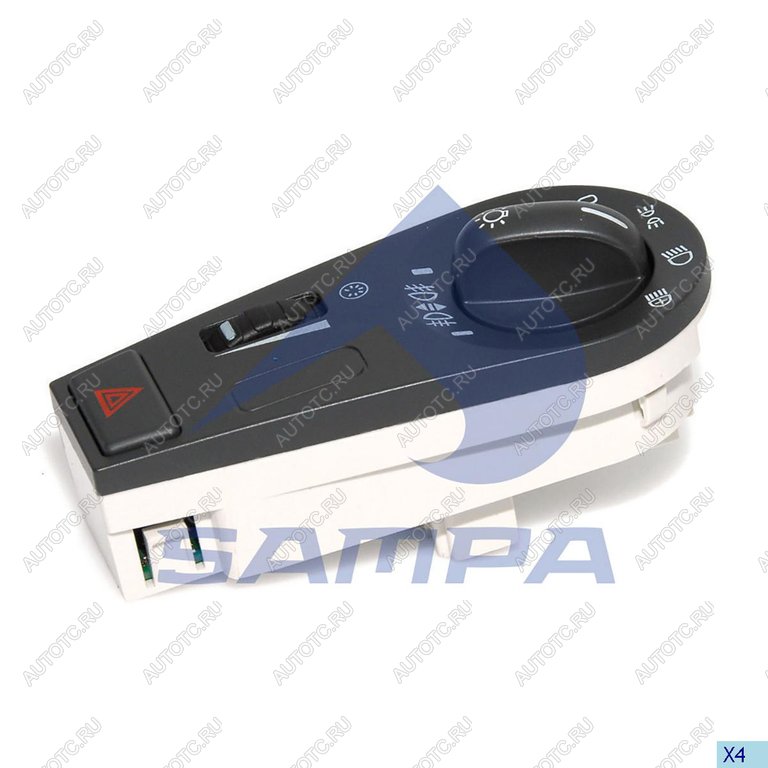1 799 р. Блок управления VOLVO FH светом (без корректора фар,с аварийкой) SAMPA SAMPA 032.387  с доставкой в г. Пермь