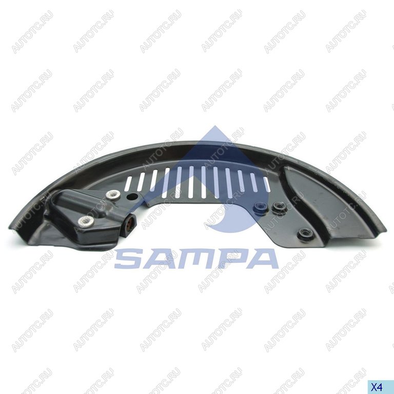 2 499 р. Щиток VOLVO RENAULT барабана тормозного правый SAMPA SAMPA 032.498  с доставкой в г. Пермь