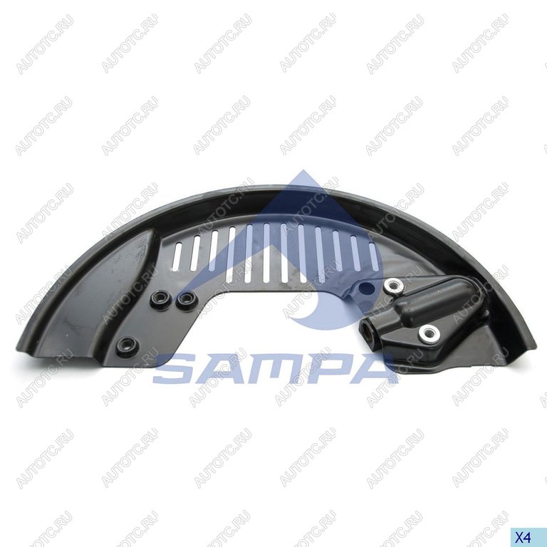 2 999 р. Щиток VOLVO RENAULT барабана тормозного левый SAMPA SAMPA 032.499  с доставкой в г. Пермь
