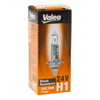 289 р. Лампа 24V H1 70W P14.5s (1шт.) Shock Resistance VALEO VALEO 032934  с доставкой в г. Пермь. Увеличить фотографию 2