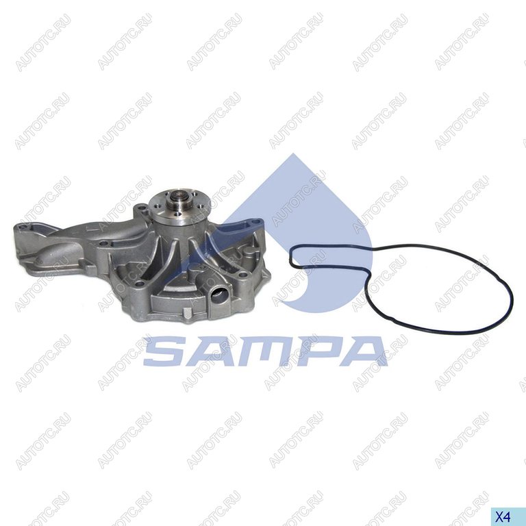 7 999 р. Насос водяной VOLVO (DXI1113) SAMPA SAMPA 033.172  с доставкой в г. Пермь