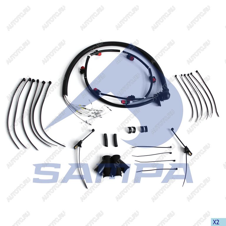 13 549 р. Жгут проводов VOLVO топливных форсунок SAMPA SAMPA 035.091  с доставкой в г. Пермь