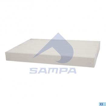 569 р. Фильтр воздушный салона RENAULT VOLVO CASE SAMPA SAMPA 036.057  с доставкой в г. Пермь. Увеличить фотографию 1