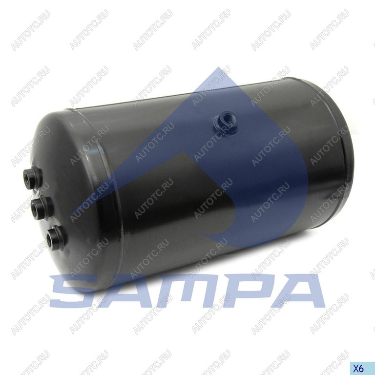 7 849 р. Баллон воздушный MAN ресивер (30л) SAMPA SAMPA 05200006  с доставкой в г. Пермь