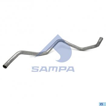 5 199 р. Трубка DAF системы охлаждения SAMPA SAMPA 052.052  с доставкой в г. Пермь. Увеличить фотографию 1