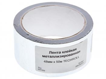 154 р. Лента клейкая металлизированная 48ммх50м TECHROLL TECHROLL 059183114  с доставкой в г. Пермь. Увеличить фотографию 1