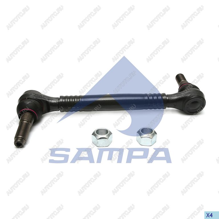 3 899 р. Тяга стабилизатора VOLVO FH,FM заднего SAMPA SAMPA 097.1026-01  с доставкой в г. Пермь